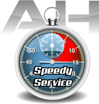 24 hour mobile tyre fitting clock graphic